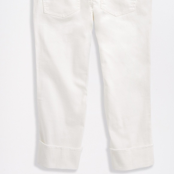 Button Fly Cuffed Capri - Picture 2 of 3